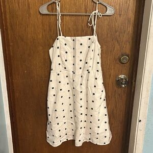 Old Navy Midi Polka Dot Dress Spaghetti Strap